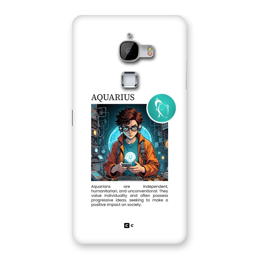 Admire Aquarius Back Case for LeTV Le Max