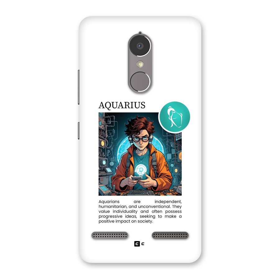 Admire Aquarius Back Case for Lenovo K6