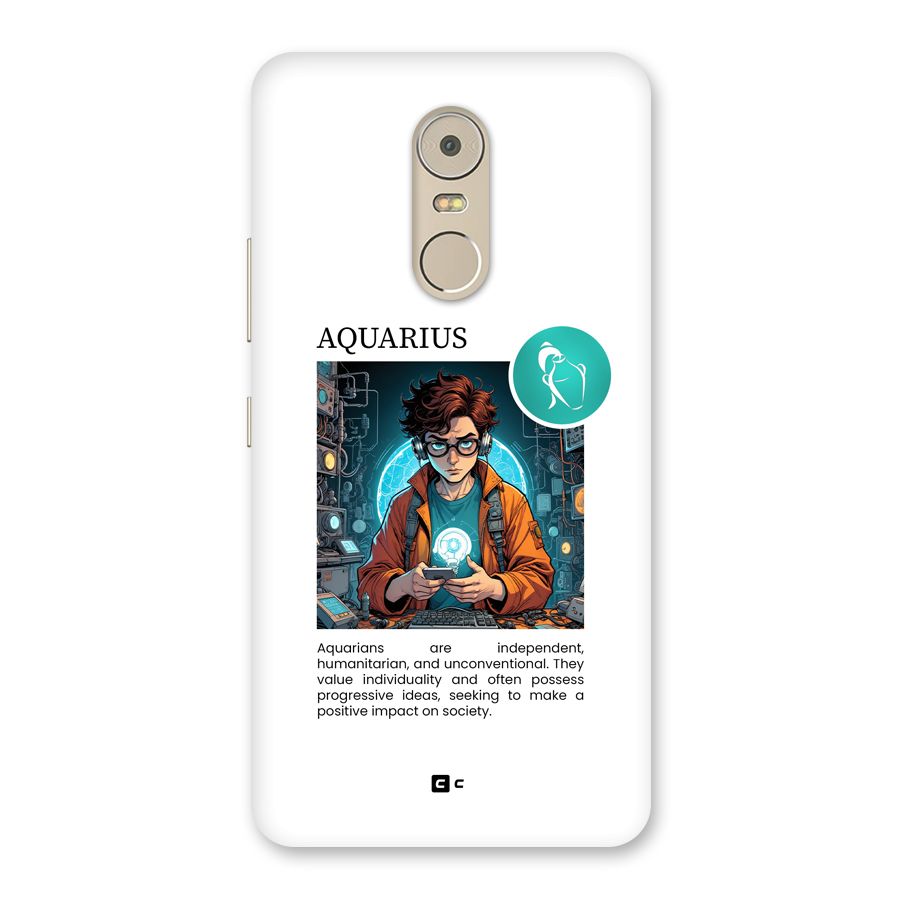 Admire Aquarius Back Case for Lenovo K6 Note