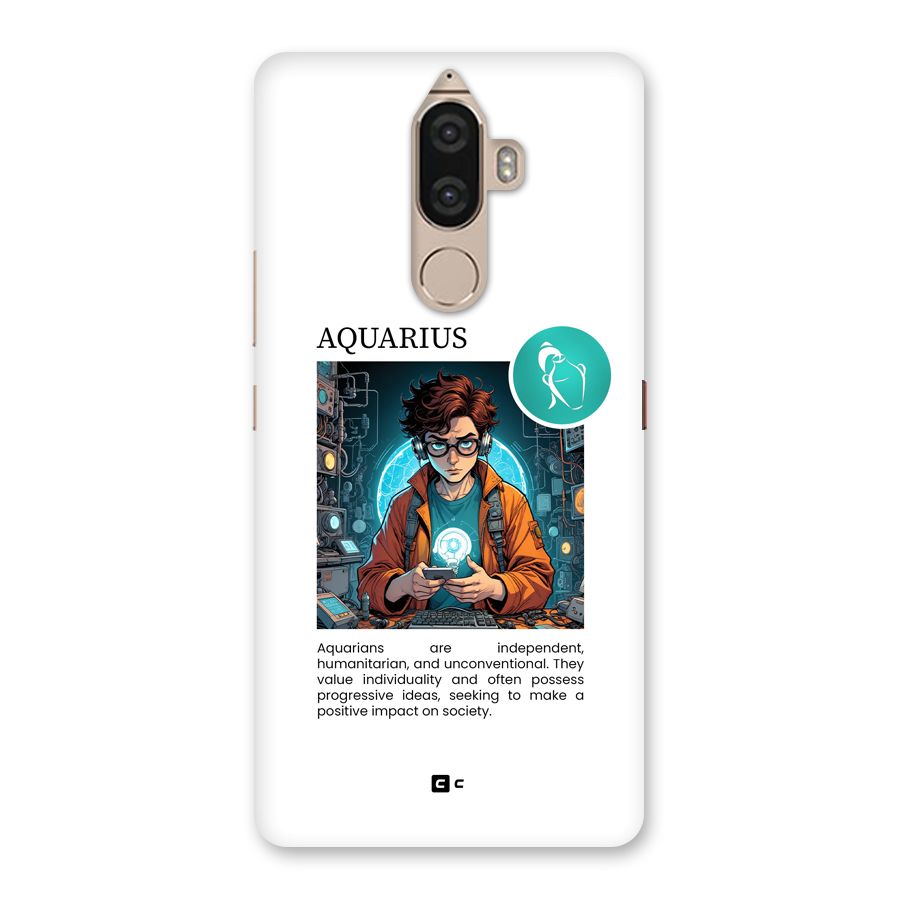 Admire Aquarius Back Case for Lenovo K8 Note