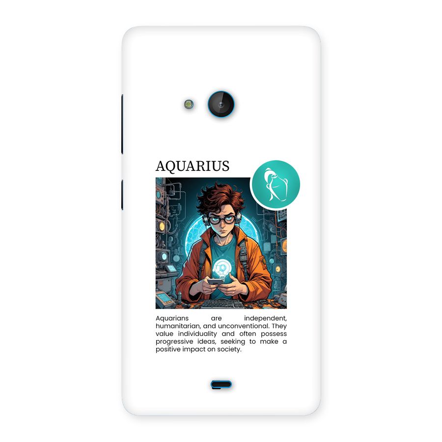 Admire Aquarius Back Case for Lumia 540