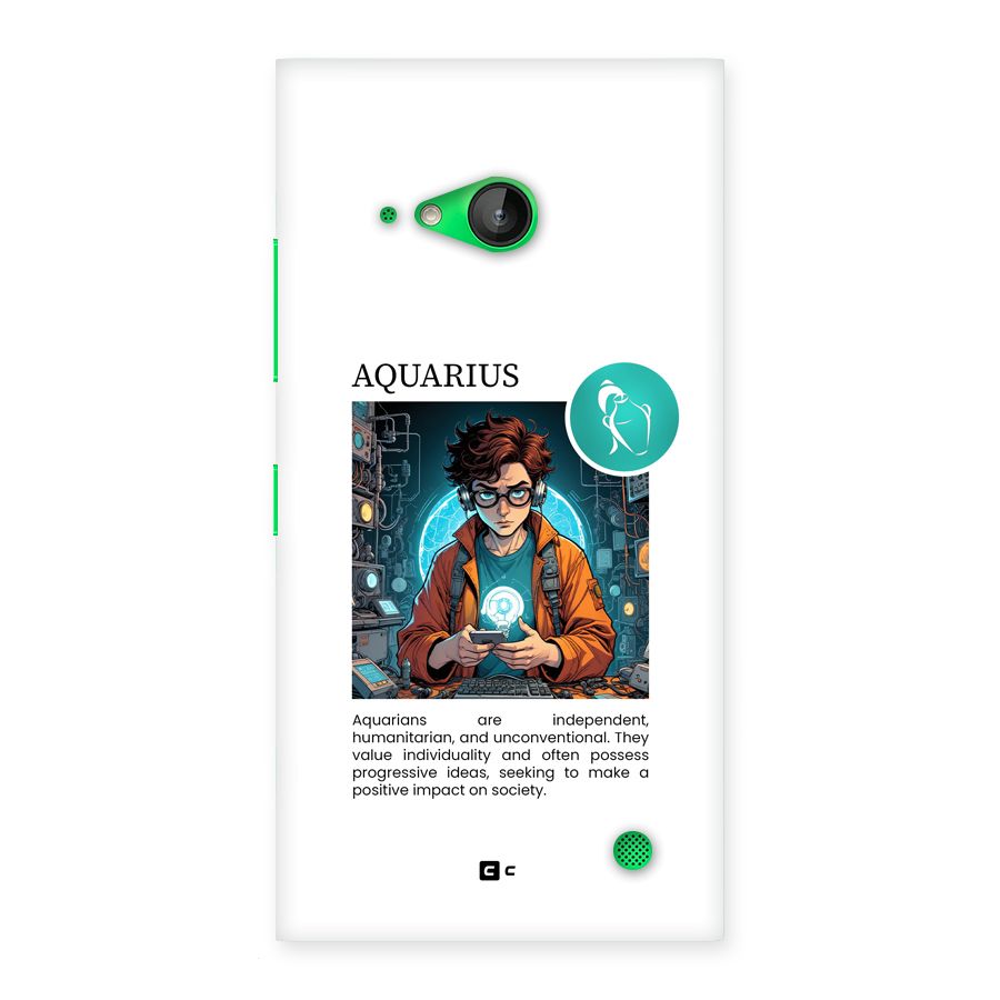 Admire Aquarius Back Case for Lumia 730