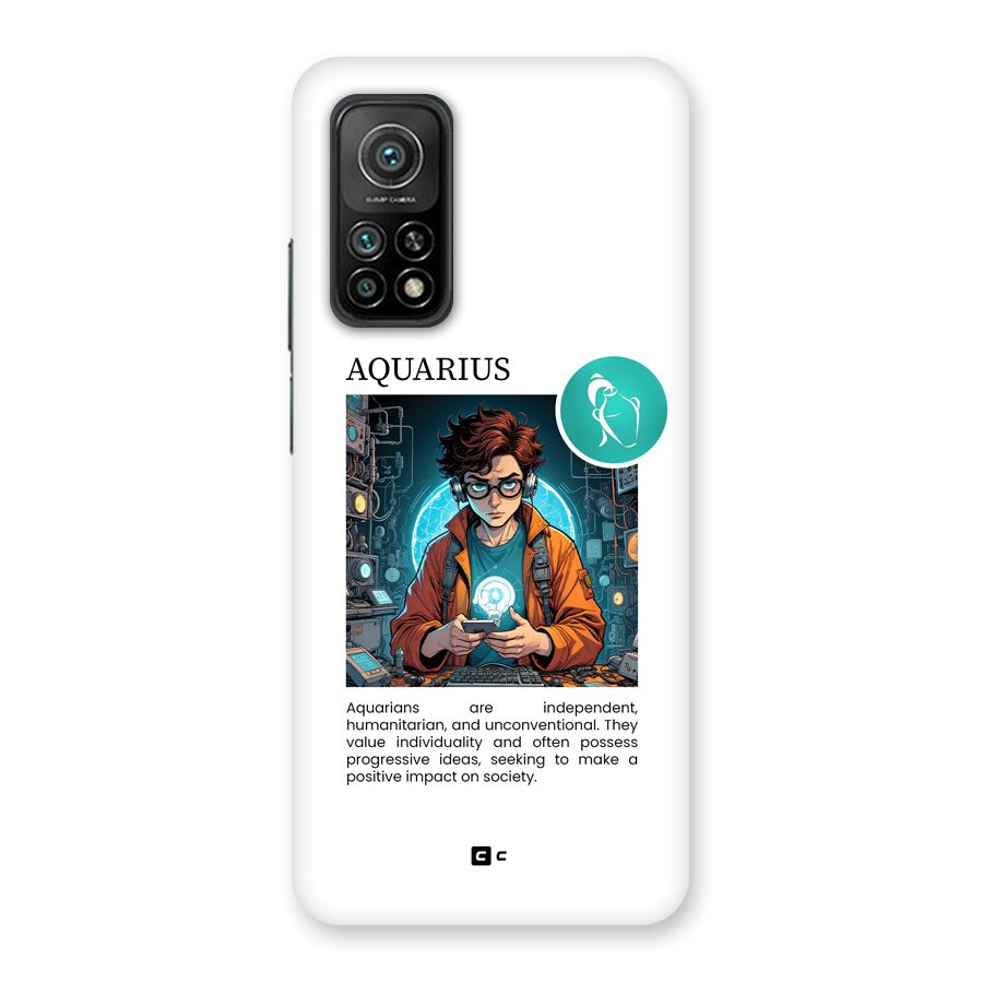 Admire Aquarius Back Case for Mi 10T 5G