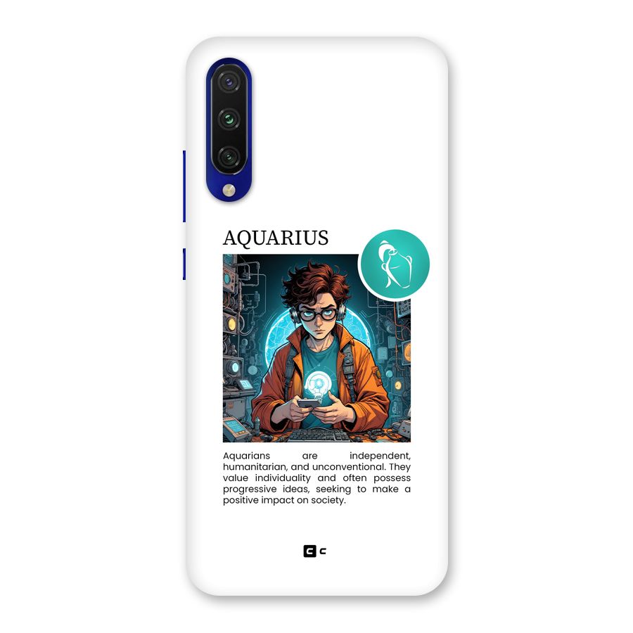 Admire Aquarius Back Case for Mi A3