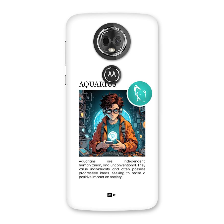 Admire Aquarius Back Case for Moto E5 Plus