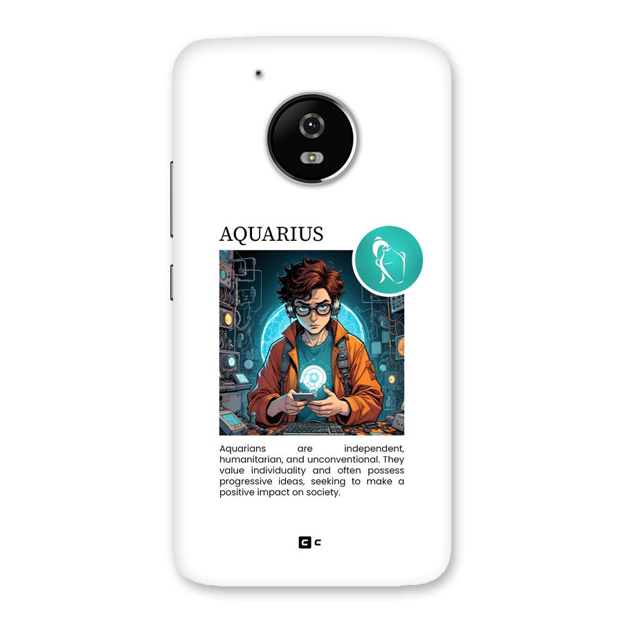 Admire Aquarius Back Case for Moto G5