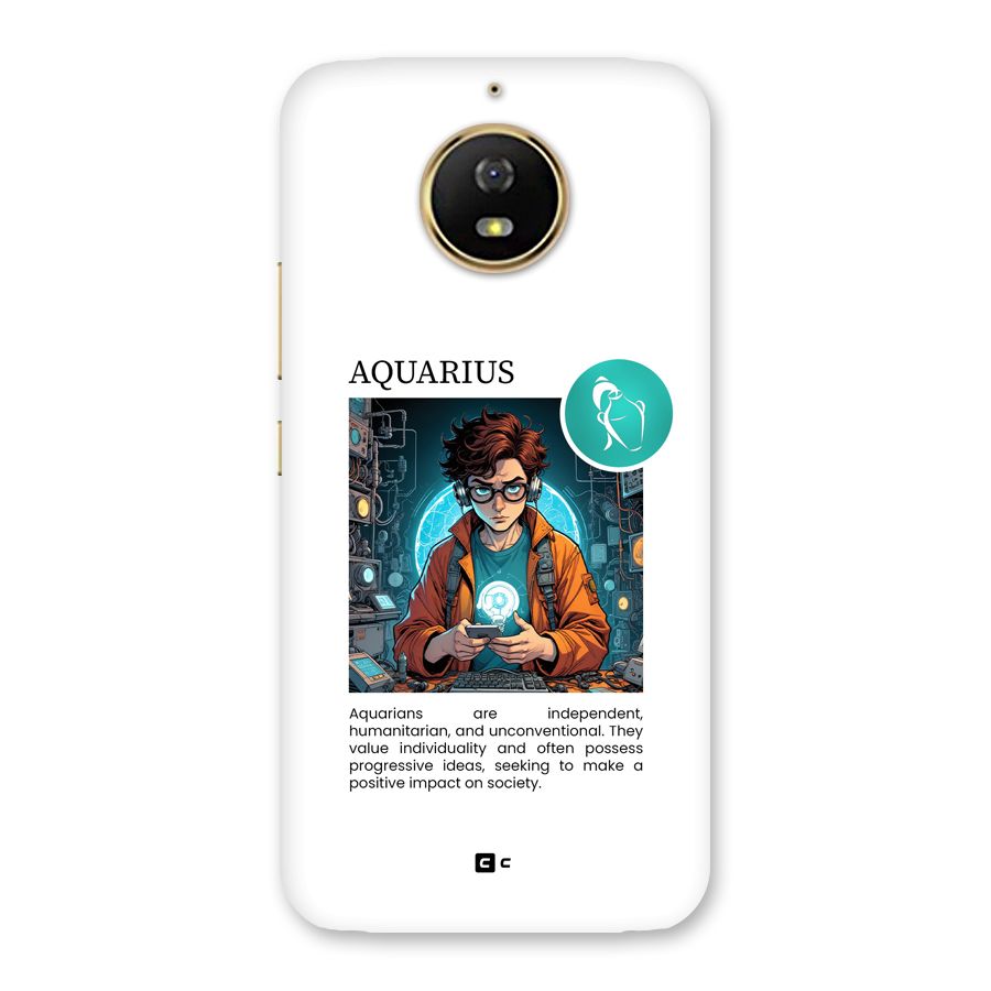 Admire Aquarius Back Case for Moto G5s