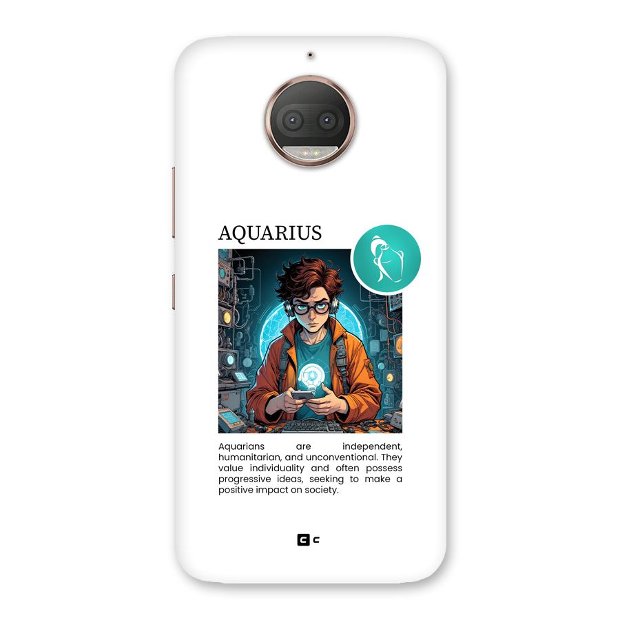 Admire Aquarius Back Case for Moto G5s Plus