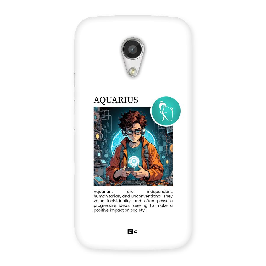 Admire Aquarius Back Case for Moto G 2nd Gen