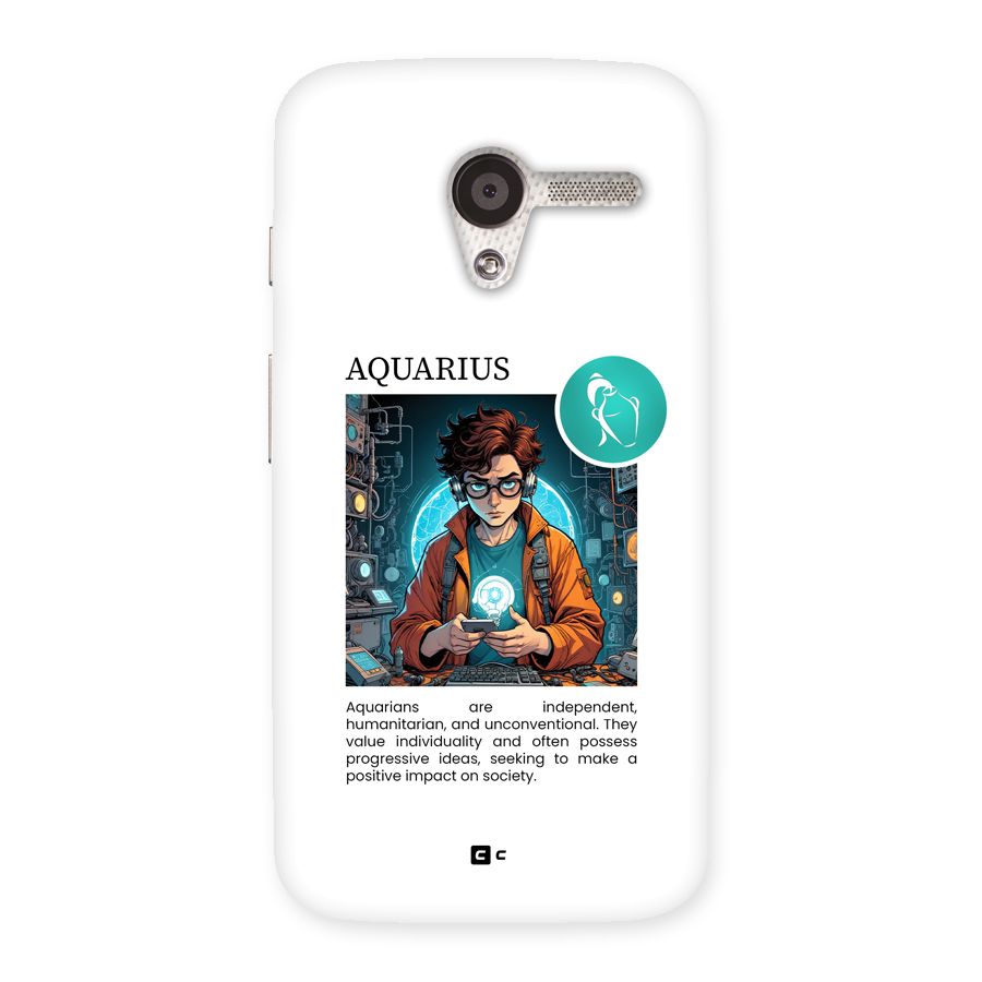 Admire Aquarius Back Case for Moto X