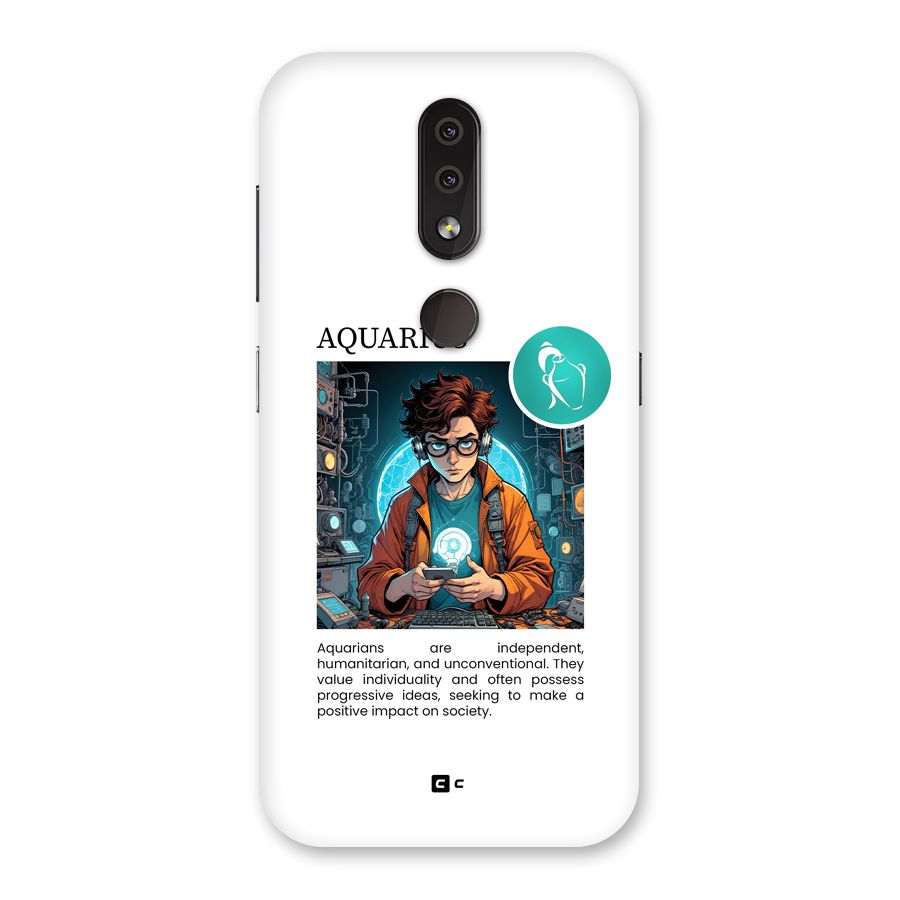 Admire Aquarius Back Case for Nokia 4.2