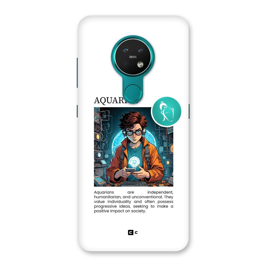 Admire Aquarius Back Case for Nokia 7.2