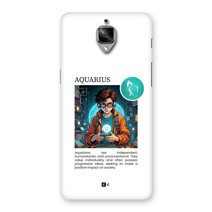 Admire Aquarius Back Case for OnePlus 3