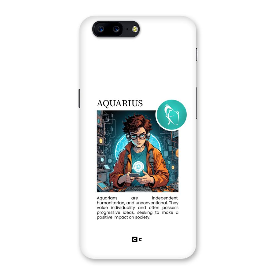 Admire Aquarius Back Case for OnePlus 5