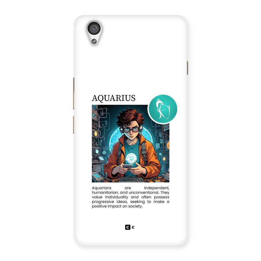 Admire Aquarius Back Case for OnePlus X