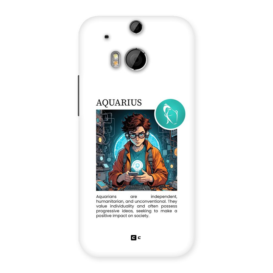 Admire Aquarius Back Case for One M8