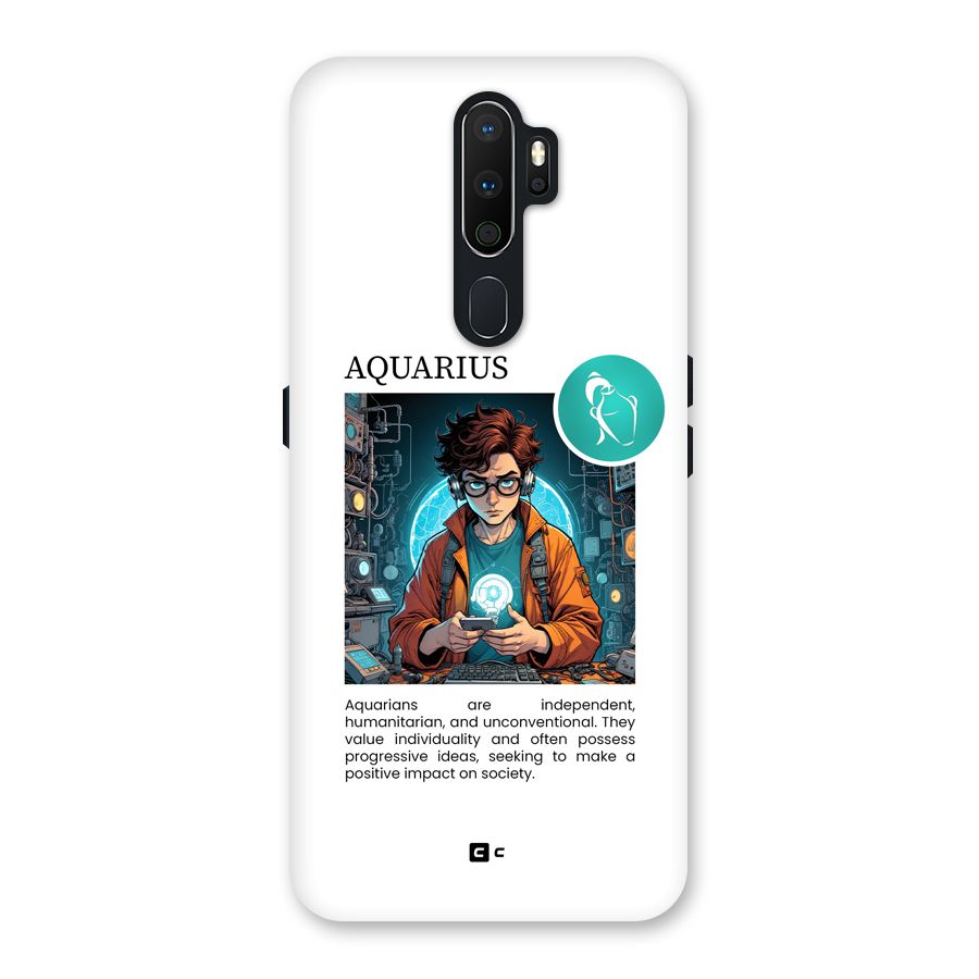 Admire Aquarius Back Case for Oppo A5 (2020)
