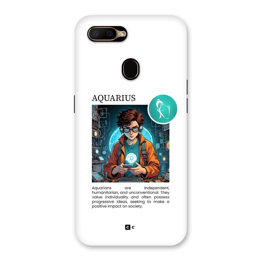 Admire Aquarius Back Case for Oppo A5s