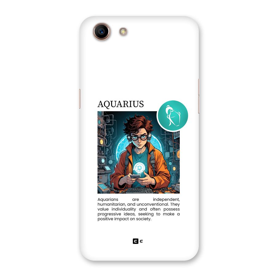 Admire Aquarius Back Case for Oppo A83 (2018)