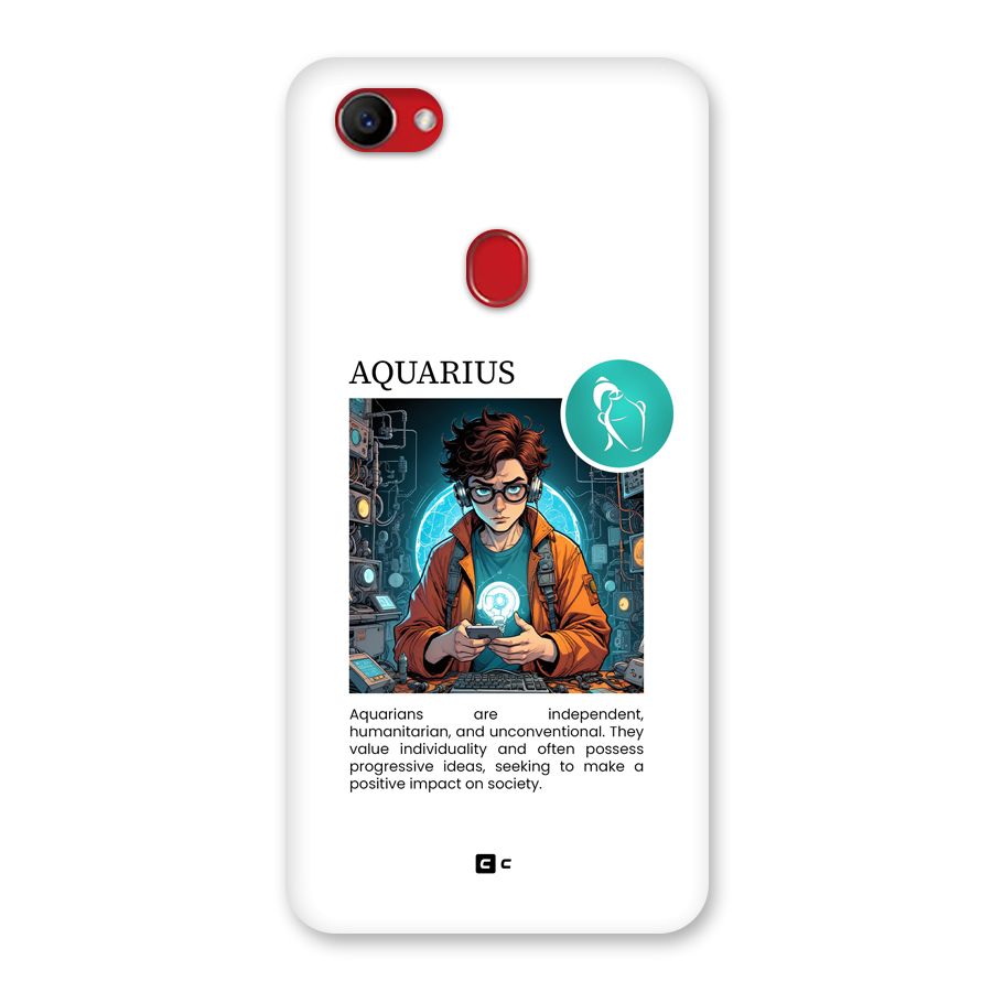 Admire Aquarius Back Case for Oppo F7