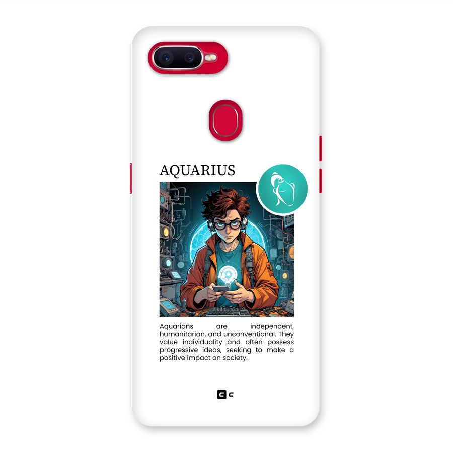 Admire Aquarius Back Case for Oppo F9 Pro