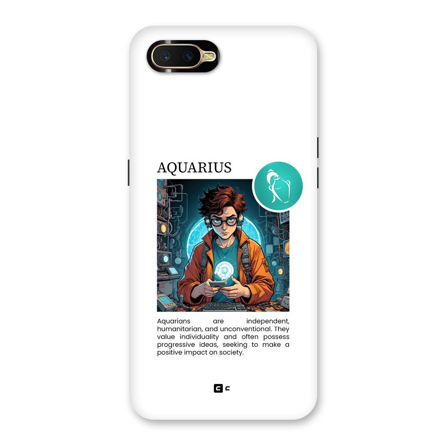 Admire Aquarius Back Case for Oppo K1