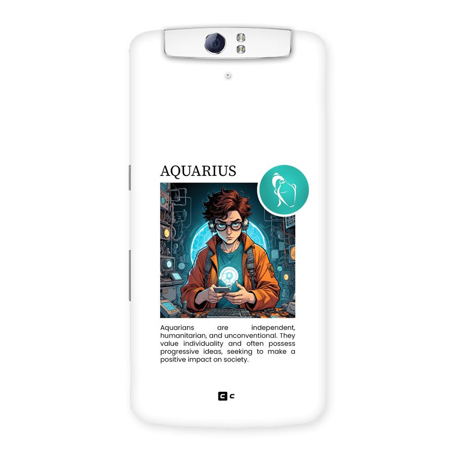 Admire Aquarius Back Case for Oppo N1