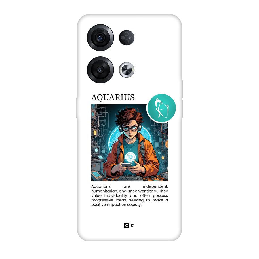Admire Aquarius Back Case for Oppo Reno8 Pro 5G