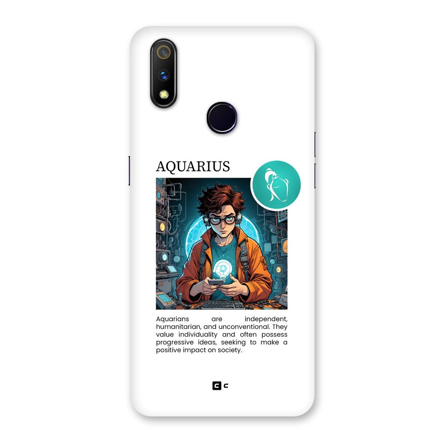 Admire Aquarius Back Case for Realme 3 Pro