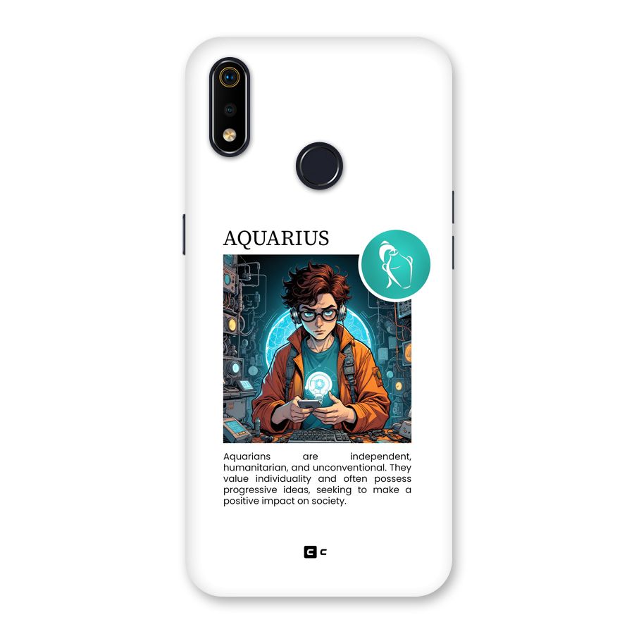 Admire Aquarius Back Case for Realme 3i