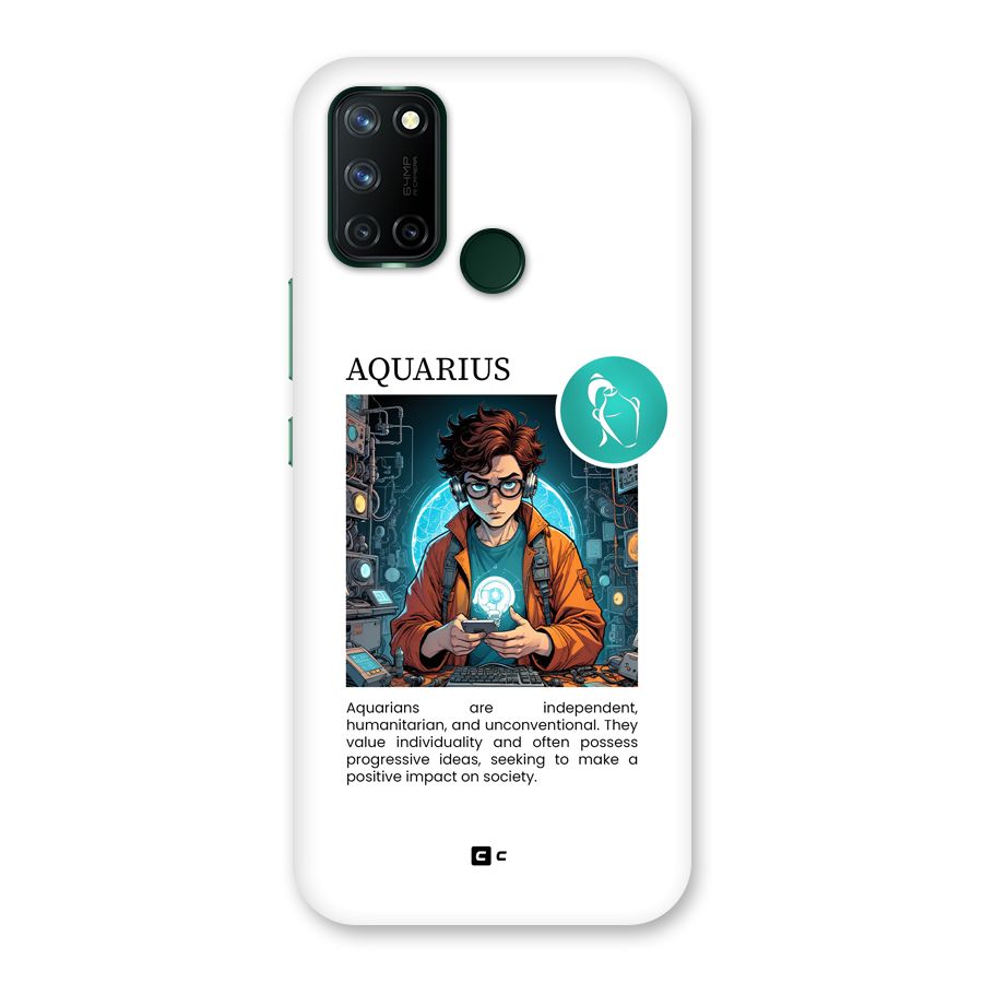 Admire Aquarius Back Case for Realme 7i