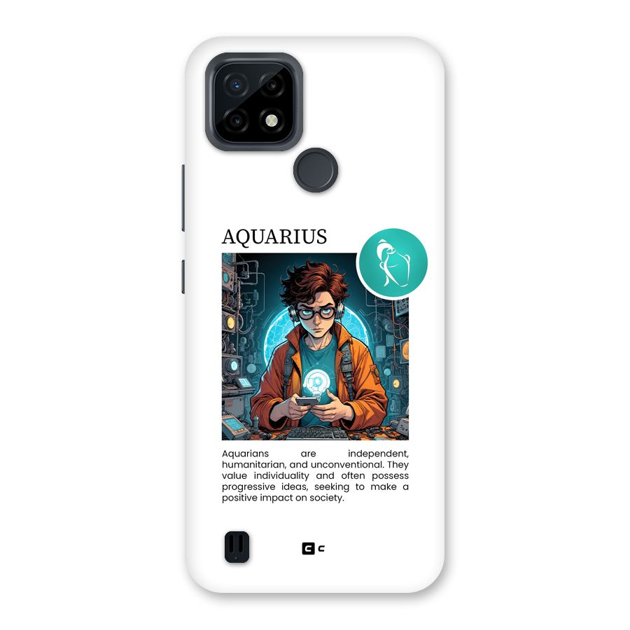 Admire Aquarius Back Case for Realme C21