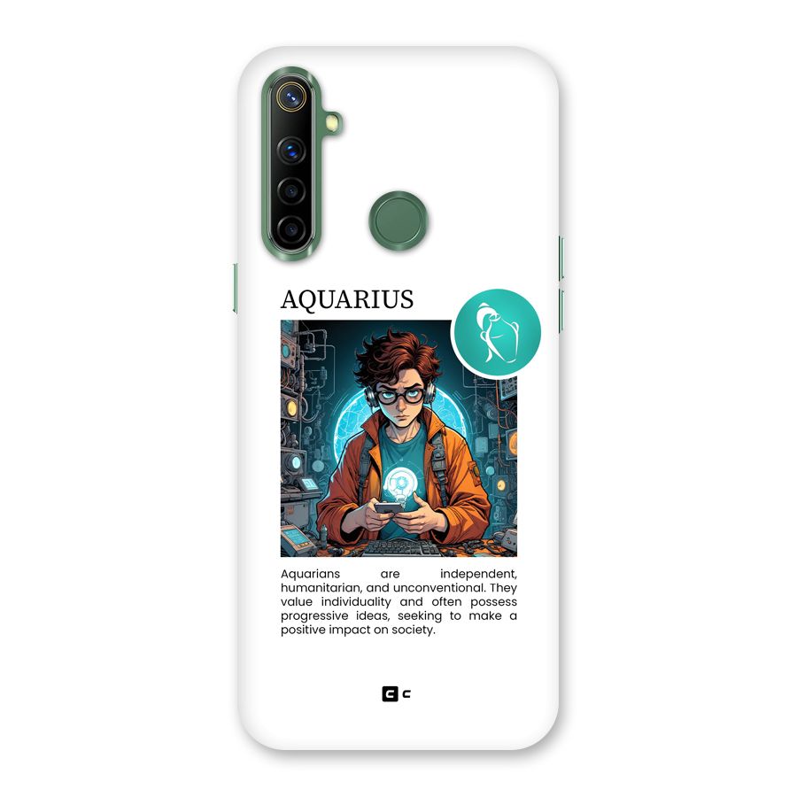Admire Aquarius Back Case for Realme Narzo 10