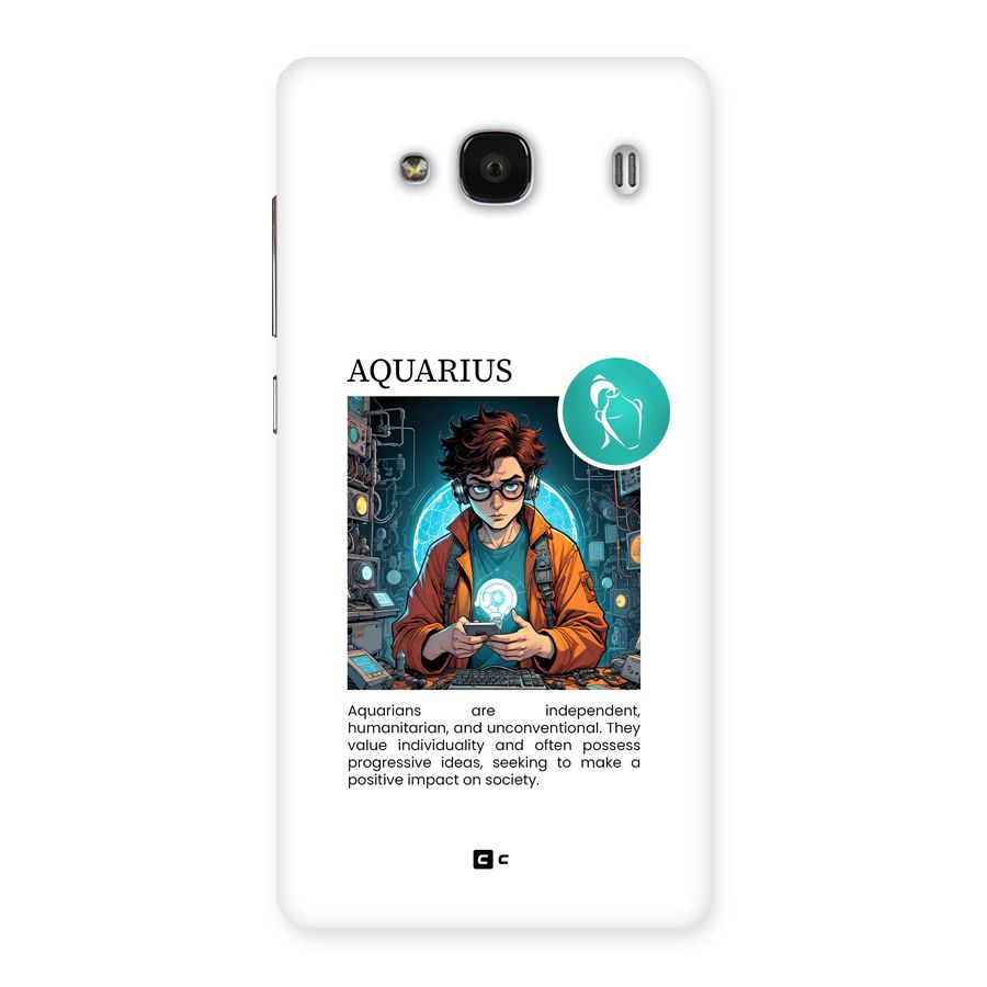Admire Aquarius Back Case for Redmi 2