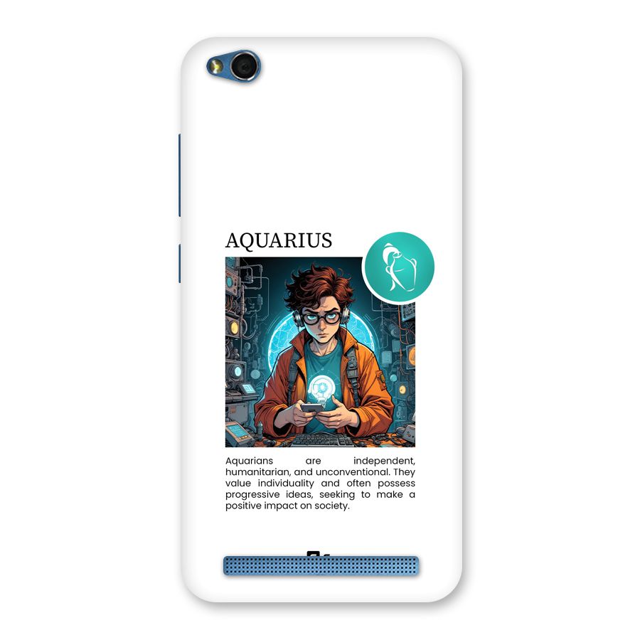 Admire Aquarius Back Case for Redmi 5A