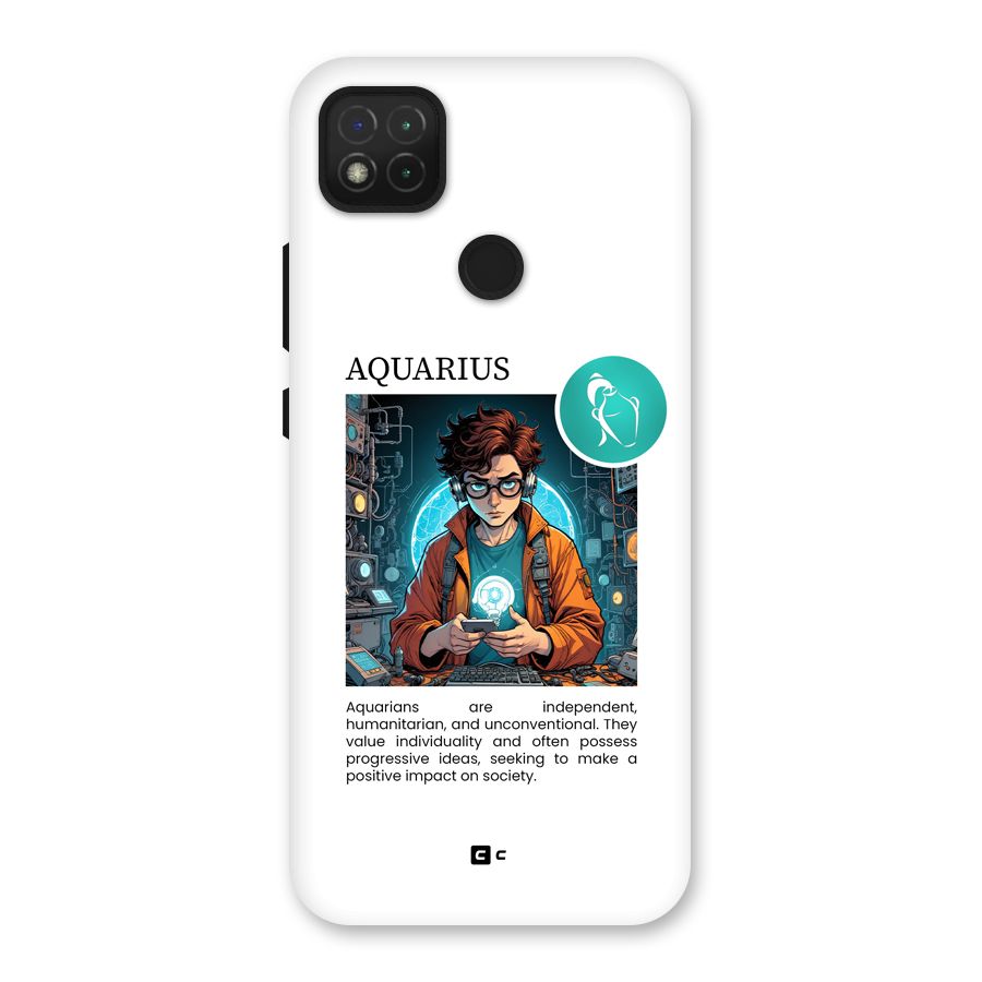 Admire Aquarius Back Case for Redmi 9 Activ