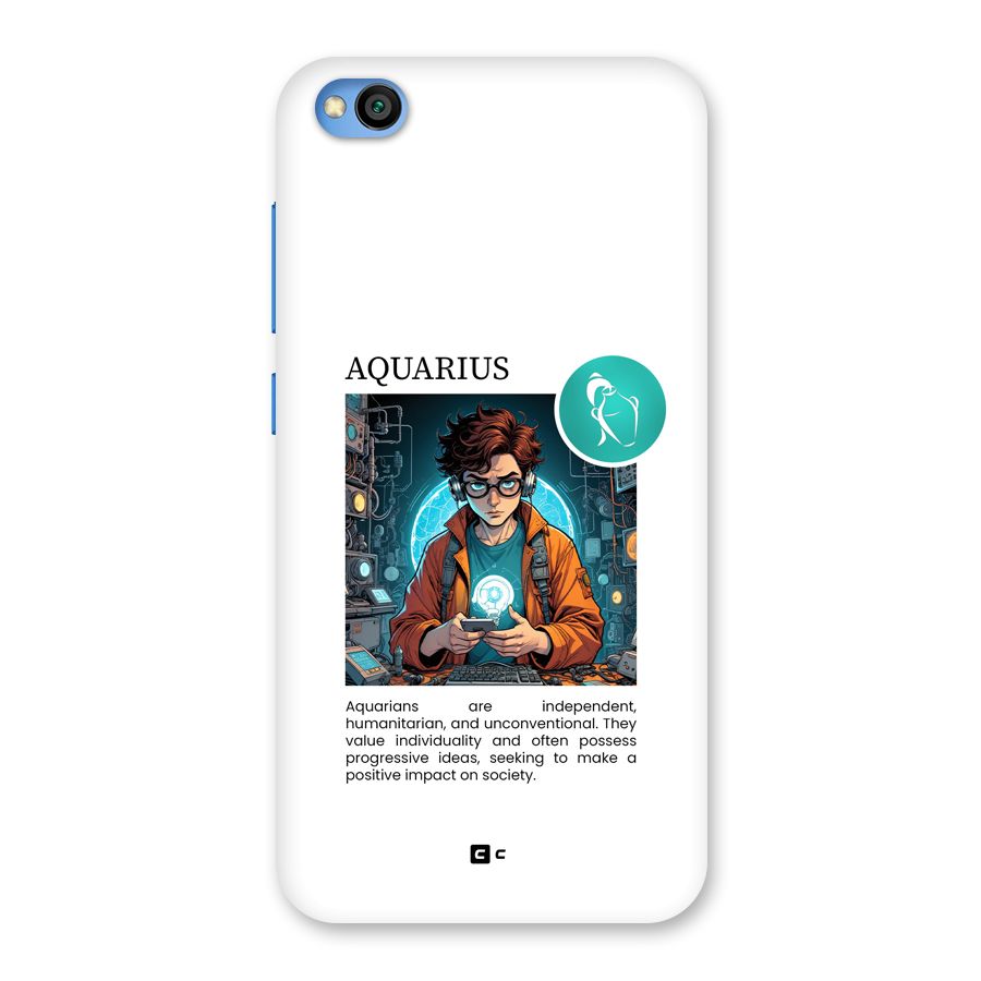Admire Aquarius Back Case for Redmi Go