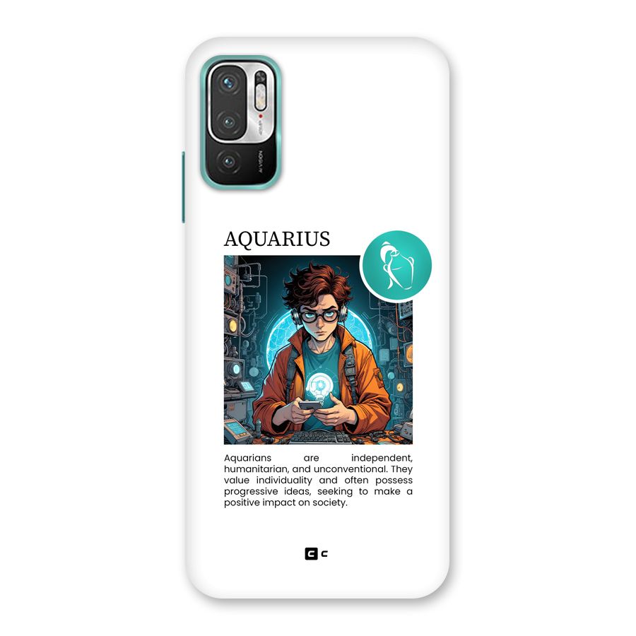 Admire Aquarius Back Case for Redmi Note 10T 5G