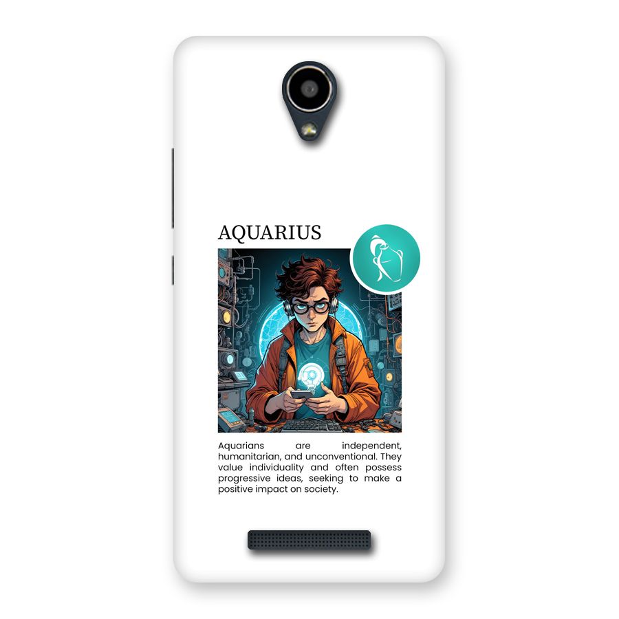 Admire Aquarius Back Case for Redmi Note 2
