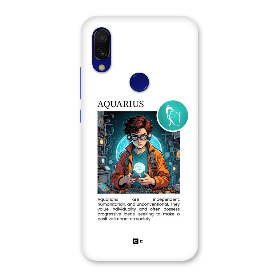 Admire Aquarius Back Case for Redmi Y3