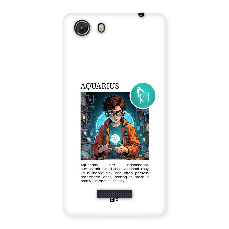 Admire Aquarius Back Case for Unite 3