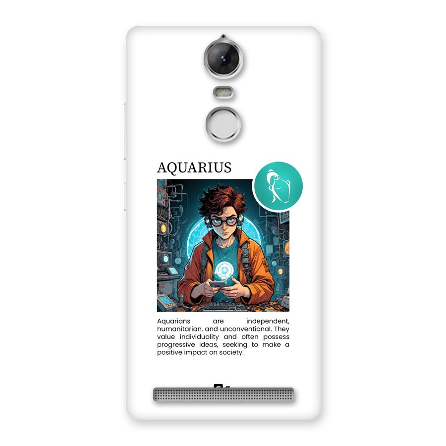 Admire Aquarius Back Case for Vibe K5 Note