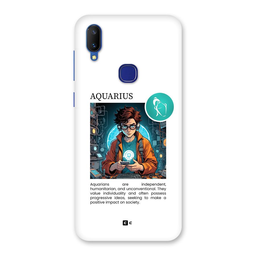 Admire Aquarius Back Case for Vivo V11
