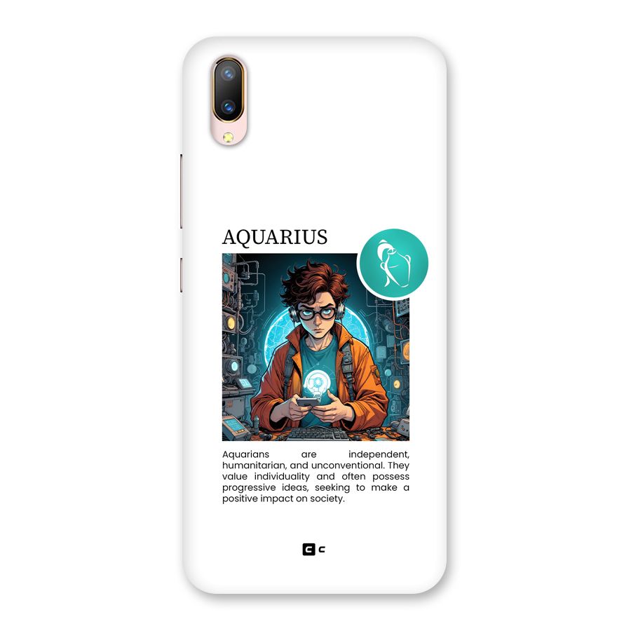 Admire Aquarius Back Case for Vivo V11 Pro