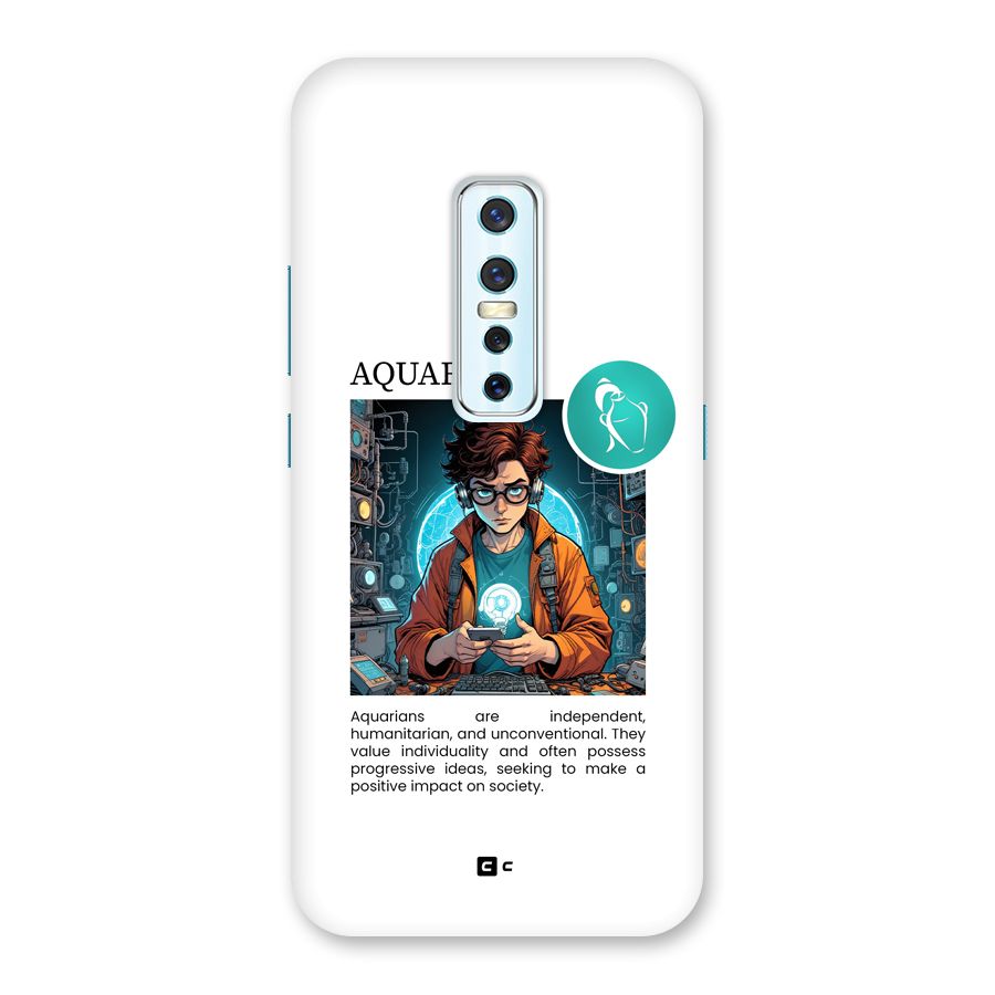 Admire Aquarius Back Case for Vivo V17 Pro