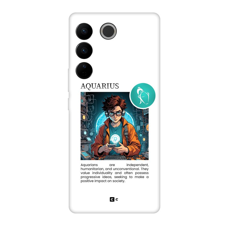 Admire Aquarius Back Case for Vivo V27