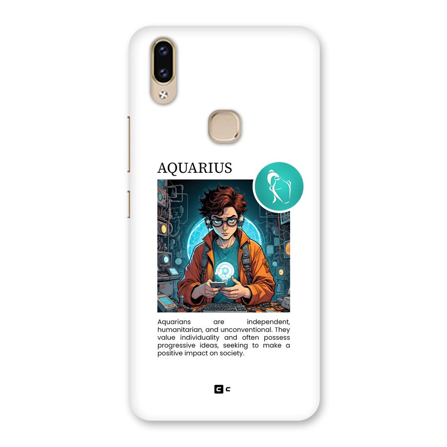 Admire Aquarius Back Case for Vivo V9 Youth