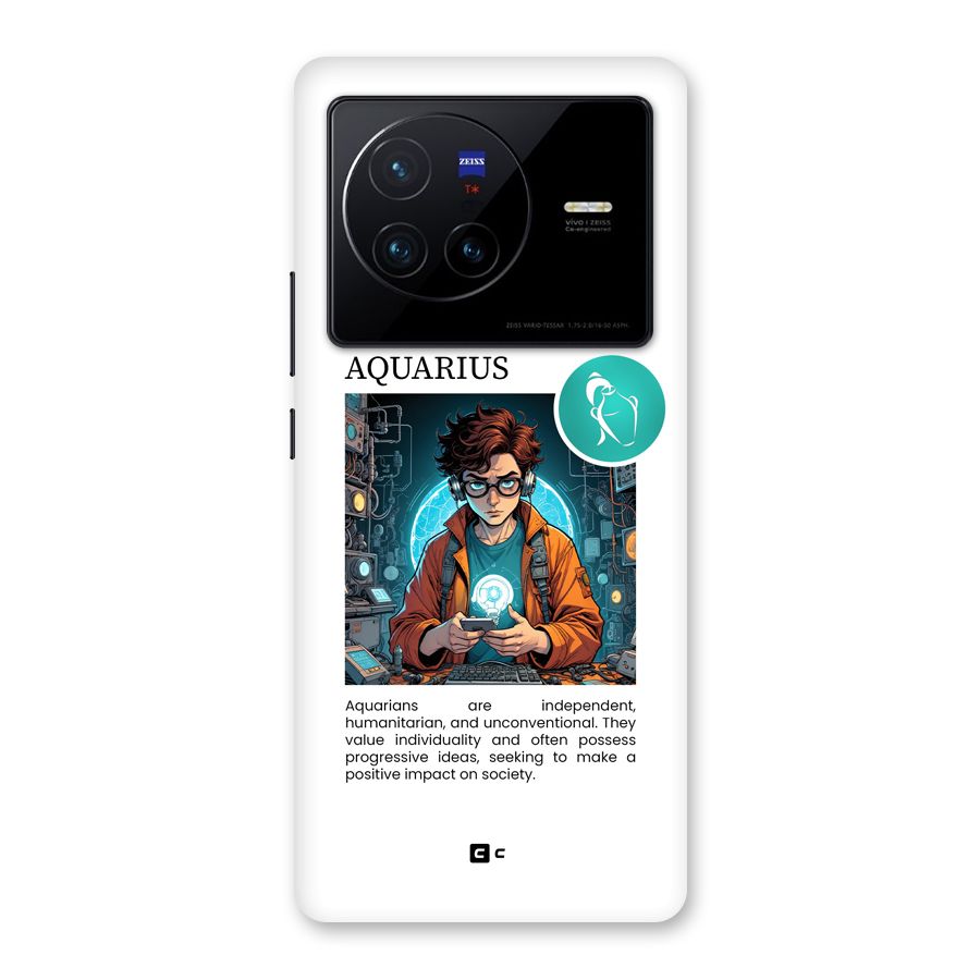 Admire Aquarius Back Case for Vivo X80