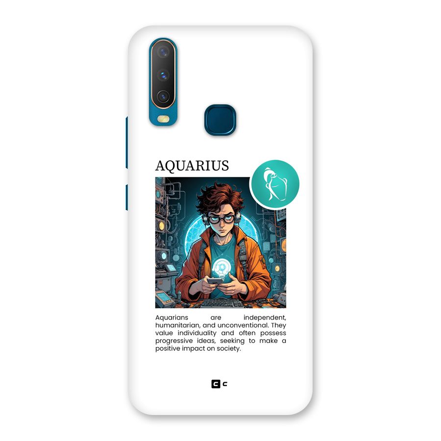 Admire Aquarius Back Case for Vivo Y11