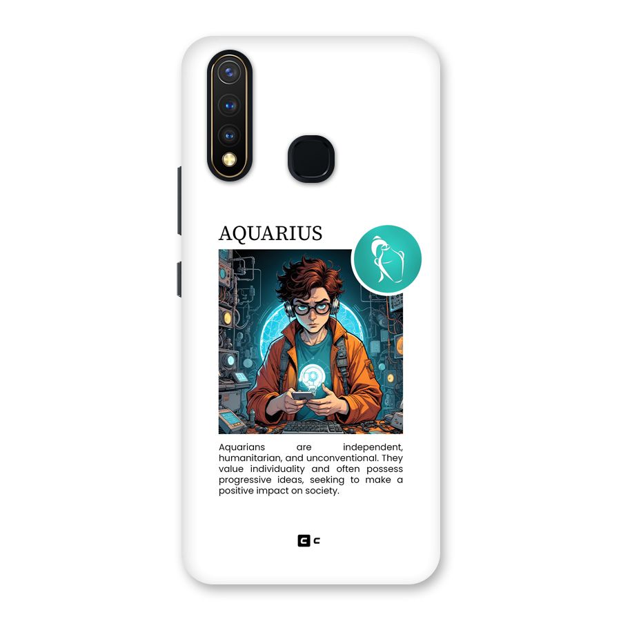 Admire Aquarius Back Case for Vivo Y19